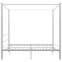 Weißer Himmelbettrahmen aus Metall, 180 x 200 cm von vidaXL, Betten und Lattenroste - Ref: Foro24-325067, Preis: 177,19 €, Ra...