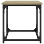 Mesa auxiliar madera contrachapada roble Sonoma 40x40x40 cm