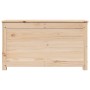 Caja de almacenamiento madera maciza de pino 80x40x45,5 cm