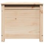 Caja de almacenamiento madera maciza de pino 110x50x45,5 cm