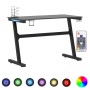 Gaming-Schreibtisch mit LED-Licht Y-Form schwarz 110x60x75 cm von vidaXL, Schreibtische - Ref: Foro24-325420, Preis: 136,54 €...
