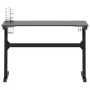 Gaming desk with LED light Y shape black 110x60x75 cm by vidaXL, Desks - Ref: Foro24-325420, Price: 133,86 €, Discount: %
