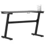 Gaming desk with LED light Y shape black 110x60x75 cm by vidaXL, Desks - Ref: Foro24-325420, Price: 133,86 €, Discount: %
