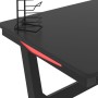 Gaming-Schreibtisch mit LED-Licht Y-Form schwarz 110x60x75 cm von vidaXL, Schreibtische - Ref: Foro24-325420, Preis: 136,54 €...