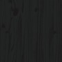Banco de madera maciza de pino negro 112,5x51,5x96,5 cm