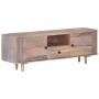 TV-Schrank aus massivem Akazienholz, 118 x 30 x 40 cm von vidaXL, TV-Möbel - Ref: Foro24-322684, Preis: 130,12 €, Rabatt: %