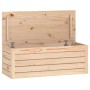Caja de almacenaje madera maciza de pino 89x36,5x33 cm