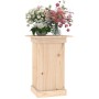 Soporte para plantas madera maciza de pino 40x40x60 cm