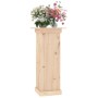 Soporte para plantas madera maciza de pino 40x40x90 cm