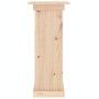 Soporte para plantas madera maciza de pino 40x40x90 cm