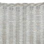 2-Sitzer-Sofa aus natürlichem Rattan und grauem Leinen von vidaXL, Sofas - Ref: Foro24-325467, Preis: 296,17 €, Rabatt: %