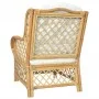 Sofa with natural rattan and linen cushion by vidaXL, Sofas - Ref: Foro24-325469, Price: 302,68 €, Discount: %