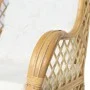 Sofa with natural rattan and linen cushion by vidaXL, Sofas - Ref: Foro24-325469, Price: 302,68 €, Discount: %
