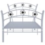 Bettgestell mit Fußballdesign aus grauem Metall 90x200 cm von vidaXL, Betten und Lattenroste - Ref: Foro24-324746, Preis: 102...