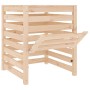Compostador de madera maciza de pino 63,5x63,5x77,5 cm