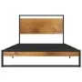 Metal bed frame 90x200 cm by vidaXL, Beds and slatted bases - Ref: Foro24-324862, Price: 73,37 €, Discount: %