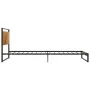 Metal bed frame 90x200 cm by vidaXL, Beds and slatted bases - Ref: Foro24-324862, Price: 73,37 €, Discount: %