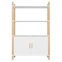 Hoher Schrank aus weißem Sperrholz 80x40x121 cm von vidaXL, Sideboards - Ref: Foro24-345699, Preis: 90,01 €, Rabatt: %