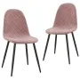 Esszimmerstühle 2 Einheiten rosa Samt von vidaXL, Essstühle - Ref: Foro24-325650, Preis: 127,73 €, Rabatt: %