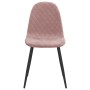Esszimmerstühle 2 Einheiten rosa Samt von vidaXL, Essstühle - Ref: Foro24-325650, Preis: 130,17 €, Rabatt: %