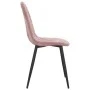 Esszimmerstühle 2 Einheiten rosa Samt von vidaXL, Essstühle - Ref: Foro24-325650, Preis: 127,73 €, Rabatt: %