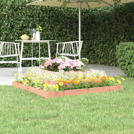 Jardinera de madera maciza de douglas 110x110x27 cm en Maceteros y jardineras | Comprar online en Foro24