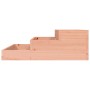 Jardinera de madera maciza de abeto douglas 78x78x27 cm