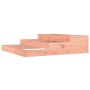 Jardinera de madera maciza de abeto douglas 107x107x27 cm