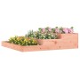 Jardinera de madera maciza de abeto douglas 107x107x27 cm