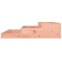 Jardinera de madera maciza de abeto douglas 107x107x27 cm