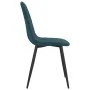 Dining chairs 4 units blue velvet by vidaXL, dining chairs - Ref: Foro24-325656, Price: 206,45 €, Discount: %