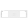 Wandregal aus glänzend weißem Sperrholz, 102 x 30 x 29 cm von vidaXL, Regale und Regale - Ref: Foro24-806262, Preis: 69,67 €,...