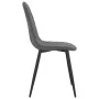 Sillas de comedor 4 unidades terciopelo gris oscuro de vidaXL, Sillas de comedor - Ref: Foro24-325658, Precio: 199,03 €, Desc...