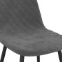 Sillas de comedor 4 unidades terciopelo gris oscuro de vidaXL, Sillas de comedor - Ref: Foro24-325658, Precio: 199,03 €, Desc...