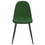 Dining chairs, 4 units, dark green velvet by vidaXL, dining chairs - Ref: Foro24-325659, Price: 182,30 €, Discount: %