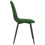 Dining chairs, 4 units, dark green velvet by vidaXL, dining chairs - Ref: Foro24-325659, Price: 182,30 €, Discount: %