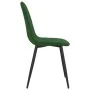 Sillas de comedor 4 unidades terciopelo verde oscuro de vidaXL, Sillas de comedor - Ref: Foro24-325659, Precio: 182,08 €, Des...