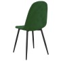 Dining chairs, 4 units, dark green velvet by vidaXL, dining chairs - Ref: Foro24-325659, Price: 182,30 €, Discount: %