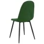Sillas de comedor 4 unidades terciopelo verde oscuro de vidaXL, Sillas de comedor - Ref: Foro24-325659, Precio: 182,08 €, Des...