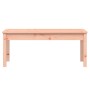 Banco de jardín madera maciza abeto de Douglas 109x44x45 cm