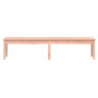 Banco de jardín 2 plazas madera maciza Douglas 203,5x44x45 cm