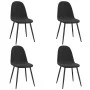 Dining chairs 4 units black velvet by vidaXL, dining chairs - Ref: Foro24-325663, Price: 190,50 €, Discount: %