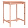 Mesa de jardín madera maciza Douglas 82,5x82,5x110 cm