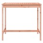 Mesa de jardín madera maciza Douglas 121x82,5x110 cm