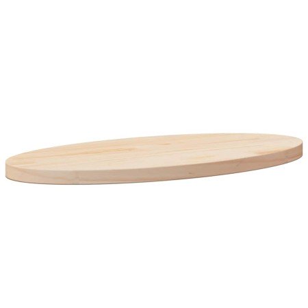 Tablero de mesa ovalado madera maciza de pino 60x30x2,5 cm en Tableros para mesas | Comprar online en Foro24