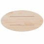 Tablero de mesa ovalado madera maciza de pino 60x30x2,5 cm en Tableros para mesas | Comprar online en Foro24