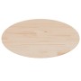 Tablero de mesa ovalado madera maciza de pino 60x30x2,5 cm en Tableros para mesas | Comprar online en Foro24
