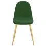 Dining chairs 2 units dark green velvet by vidaXL, dining chairs - Ref: Foro24-325670, Price: 135,05 €, Discount: %