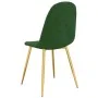 Dining chairs 2 units dark green velvet by vidaXL, dining chairs - Ref: Foro24-325670, Price: 135,05 €, Discount: %