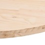 Tablero de mesa ovalado de madera maciza de pino 60x30x2,5 cm en Tableros para mesas | Comprar online en Foro24